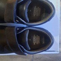 Детски черни кожени обувки на Geox , снимка 5 - Детски обувки - 35760397