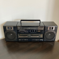 	Panasonic RX-CT800 VINTAGE RETRO BOOMBOX Ghetto Blaster радио касетофон, снимка 7 - Радиокасетофони, транзистори - 44819257
