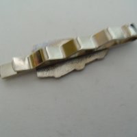 № 5988 стара метална щипка за вратовръзка , снимка 3 - Други ценни предмети - 35840460