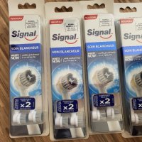 8 броя Signal сменящи се глави за електрически четки за зъби Oral B, снимка 1 - Други - 38864056