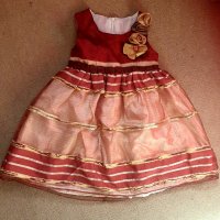 Детска рокля официална 3 4 5 години , снимка 3 - Детски рокли и поли - 29685358