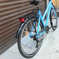 НОВ Дамски Градски велосипед 28'' Street Trekking Lady, Небесно син - Стилен и практичен за града!, снимка 6 - Велосипеди - 40668889