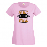 Дамска тениска The Best Gamer, снимка 8 - Тениски - 36192919