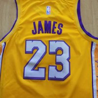 баскетболен потник lakers le bron james wish nike nba екип оригинал M, снимка 4 - Спортни дрехи, екипи - 41643005