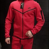 Червен мъжки спортен екип Nike  кодSS- IM104, снимка 1 - Спортни дрехи, екипи - 38607420