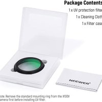  Нов UV Защитен филтър за фотоапарат лещи с HD оптично стъкло Fujifilm, снимка 2 - Чанти, стативи, аксесоари - 41455765