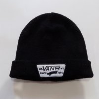 зимна шапка vans оригинална унисекс спортна топла черна скейтборд, снимка 1 - Шапки - 42612430