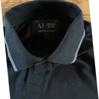  ARMANI JEANS's polo shirt - страхотна мъжка блуза КАТО НОВА, снимка 10 - Блузи - 34175939