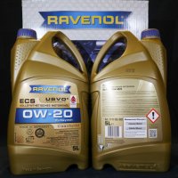 RAVENOL ECS ECOSYNTH 0W-20, снимка 1 - Части - 34539358