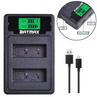 Зарядно за батерия за Olympus PS-BLS5 PS BLS5 BLS50 PEN BLS-50, E-PL2, E-PL5, E-PL6, E-PL7, E-PM2, S, снимка 1 - Батерии, зарядни - 34326635