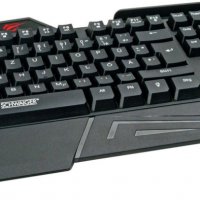 Геймърска клавиатура SCHWAIGER Gaming Tastatur GT108, RGB подсветка, снимка 5 - Клавиатури и мишки - 35948201