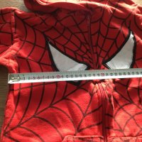 Детско поларени яке с качулка SpiderMan , размер 152, снимка 5 - Детски якета и елеци - 44146293