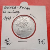 Монета 50 сентавос Гвинея Бисау, снимка 1 - Нумизматика и бонистика - 41364370