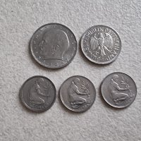 Монети . Германия.  1 , 2  дойче марки и  3 бройки по 50 пфенига., снимка 10 - Нумизматика и бонистика - 38325471