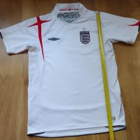 England / Umbro - футболна тениска на Англия за ръст 158см., снимка 8 - Детски тениски и потници - 42483287