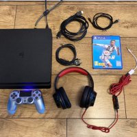 PS4 Slim 500gb с игра Фифа 2019, снимка 1 - PlayStation конзоли - 44648799