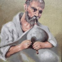 Картина Гайдар от Ориента , снимка 3 - Картини - 44312580