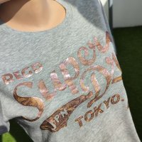 Дамска тениска Superdry 38 размер/ М , розово злато 18лв, снимка 3 - Тениски - 41268883