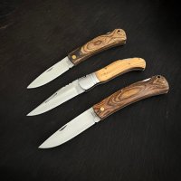 Сгъваем нож (острието - 8,2 см) за лов, туризъм или къмпинг Linder. Reisender Medium (330410), снимка 8 - Ножове - 41852130