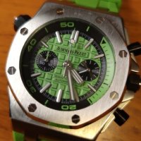 Мъжки луксозен часовник Audemars Piguet  Royal Oak Offshore Diver Chronograph 42, снимка 3 - Мъжки - 40046828