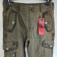 Мъжки панталон - удобен с допълнителни джобове размер 33, снимка 2 - Панталони - 41869843