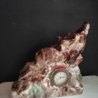 стара керамична статуетка елен, снимка 1 - Статуетки - 40591105