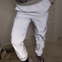 Разпродажба! Дамски/мъжки светлоотразителен панталон, М размер, 38/40, снимка 1 - Панталони - 38934224