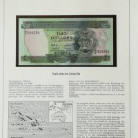  2 долара 1986 Соломонови острови UNC, снимка 1 - Нумизматика и бонистика - 34010226