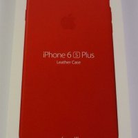 Оригинален Apple Кожен Калъф за iPhone 6 Plus/6s Plus/SE Plus  PLUS!!! , снимка 2 - Калъфи, кейсове - 41973033