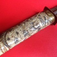 старинен японски нож, снимка 12 - Антикварни и старинни предмети - 41961724