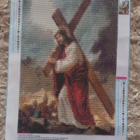 Диамантен гоблен "Исус", снимка 2 - Гоблени - 44287636