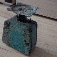 Старо руско кухненско кантарче, снимка 4 - Антикварни и старинни предмети - 41876630