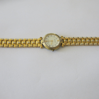 Дамски ретро часовник Certina Tangaro Quartz, позлатен, снимка 6 - Дамски - 44635734