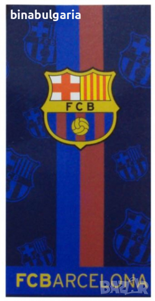 Кърпи за баня или плаж модел “Барселона“ “FCB Barca” , снимка 1