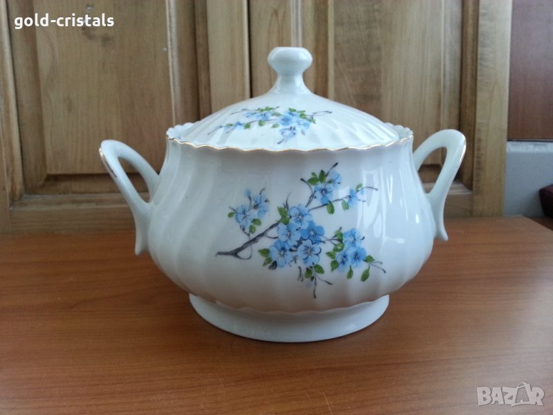 Стар български порцелан сервиз за хранене , снимка 1