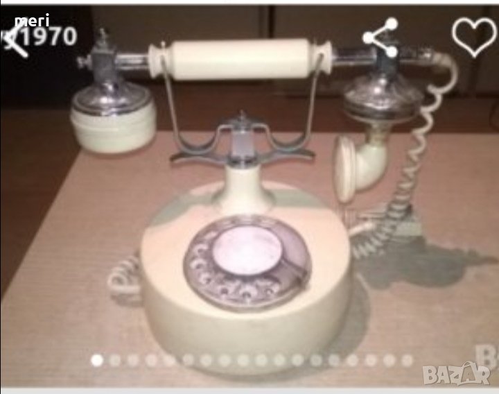 ретро работещ, телефон, снимка 1