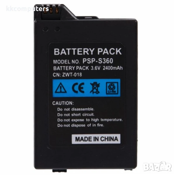 Sony PSP-S360 Литиево-полимерна Батерия 3.6V / 2400mAh, снимка 1