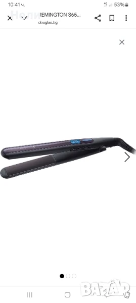 преса за изправяне и къдрене Remington s6505 Pro sleek and curl, снимка 1