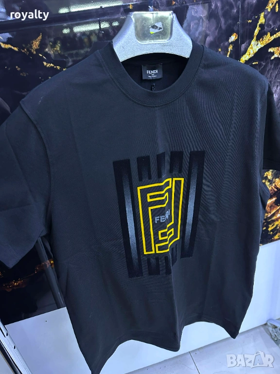Fendi Мъжка Нова Тениска Реални Снимки , снимка 1