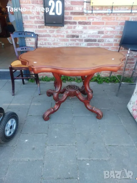 Дървена маса, втора употреба , снимка 1