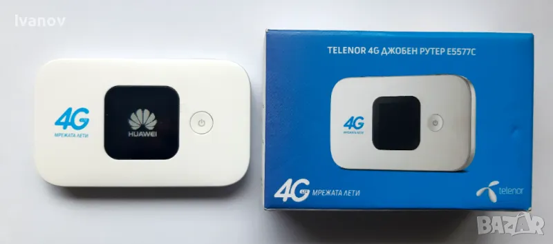 4G Бисквитка/рутер Telenor, снимка 1