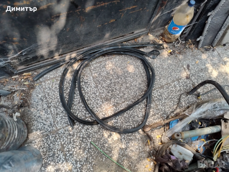 Уплътнения - Лайстни Таван За 4 Врати За Рено Клио 2 2003г / Renault Clio 2 2003y, снимка 1