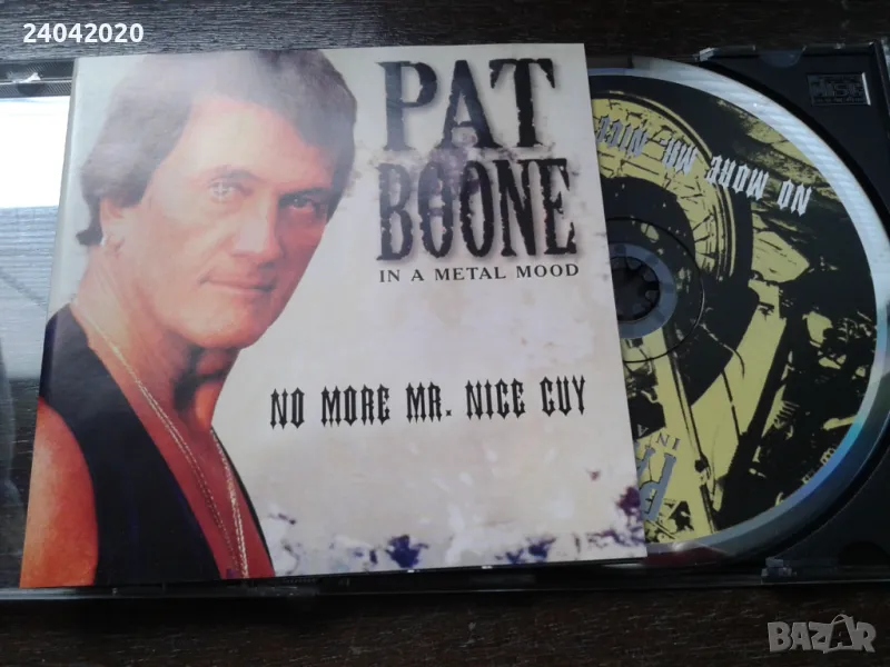 Pat Boone – In A Metal Mood матричен диск, снимка 1
