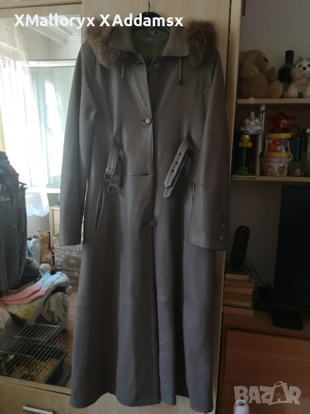 Дамско палто от естествена кожа, снимка 1