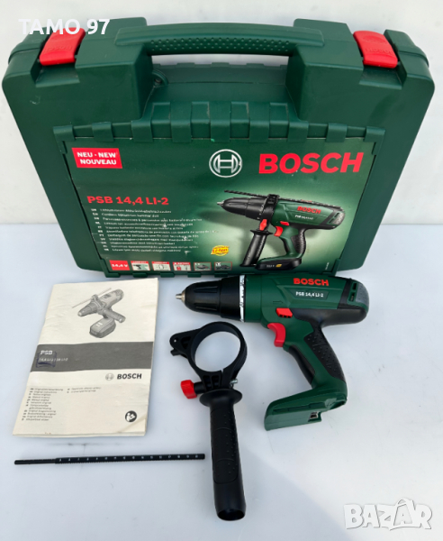 BOSCH PSB 14,4 Li-2 - Ударен винтоверт 14.4V неразличим от нов!, снимка 1