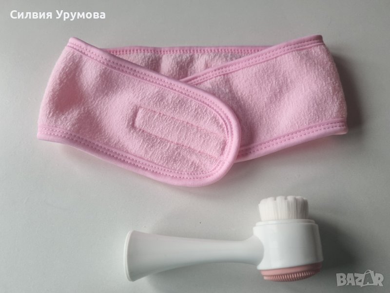 Четка за почистване на лице + лента за глава, снимка 1