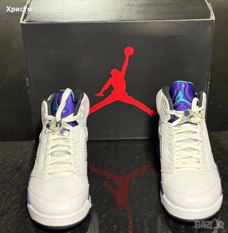 Мъжки маратонки Air Jordan 5 Retro OG “Grape”, снимка 1