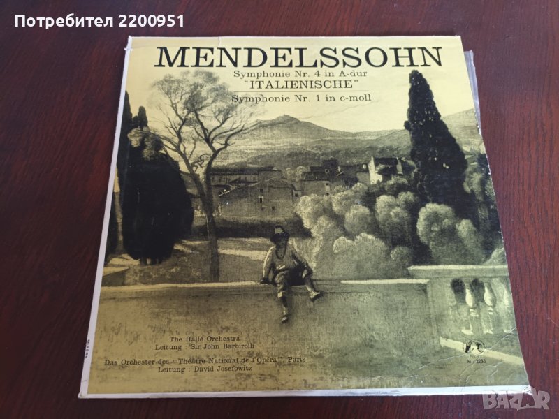 FELIX MENDELSSOHN BARTHOLDY, снимка 1