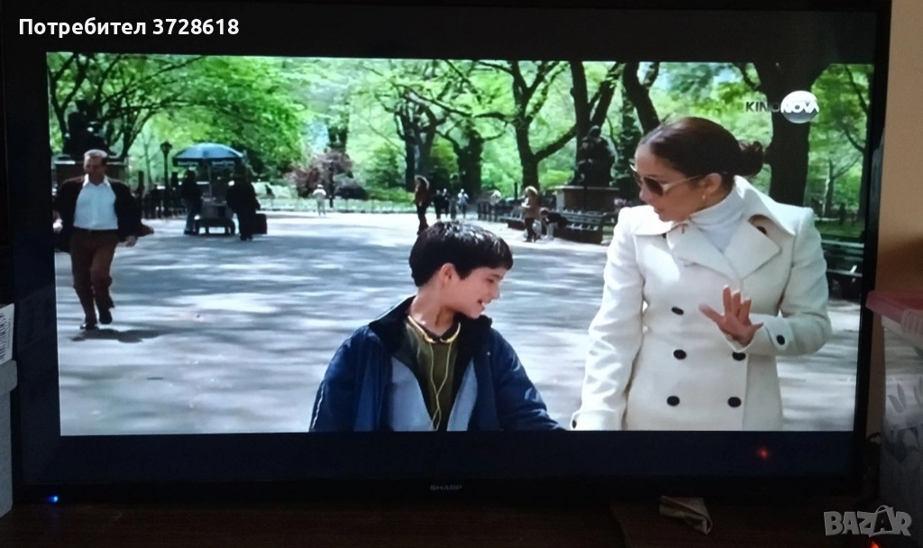Перфектен 49 инчов смарт телевизор Sharp , снимка 1
