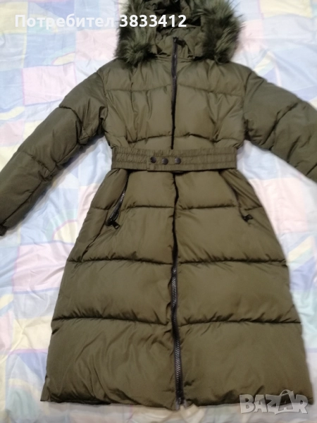 Дамско топло дълго яке. , снимка 1